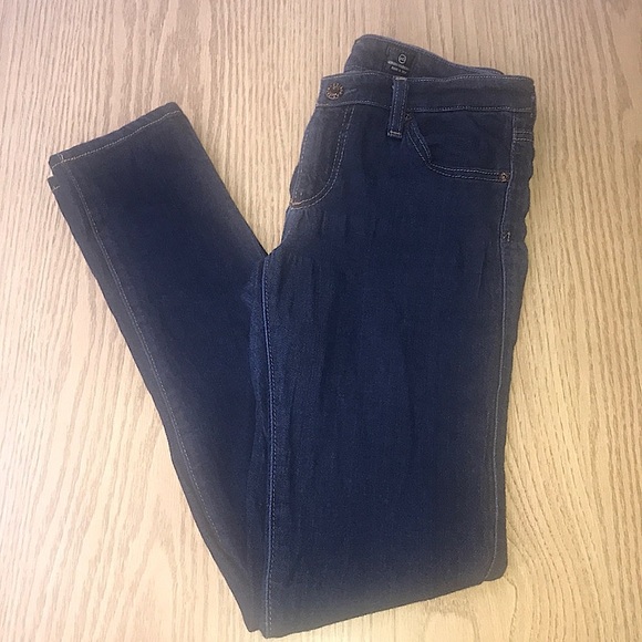 AG Super Skinny "The Legging" Dark Ankle Jeans - Picture 2 of 16
